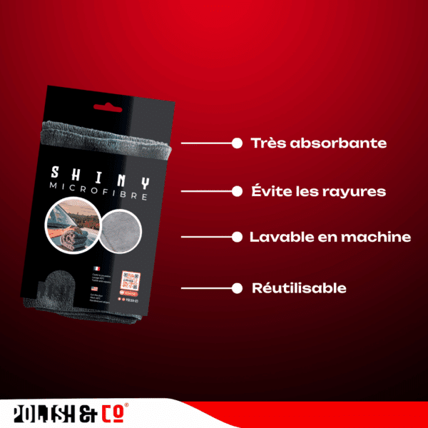 Carrosserie séchage rapide Shiny Microfibre – Image 2